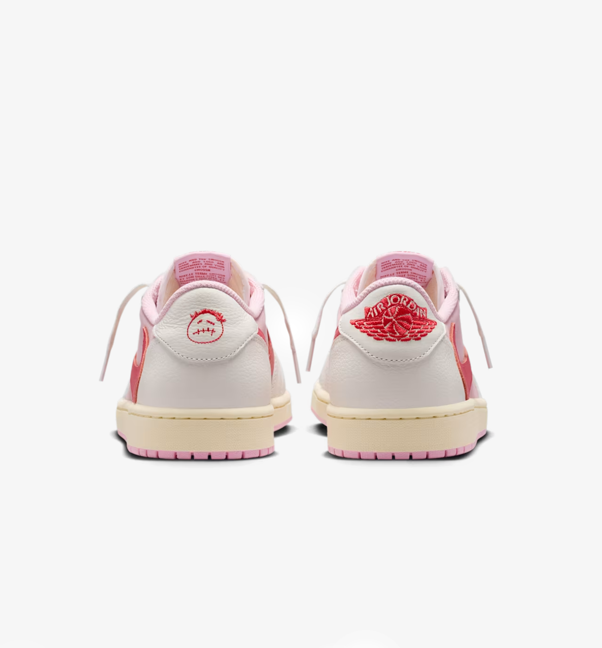Jordan 1 Retro Low OG SP Travis Scott Sail Tropical Pink