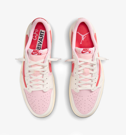 Jordan 1 Retro Low OG SP Travis Scott Sail Tropical Pink